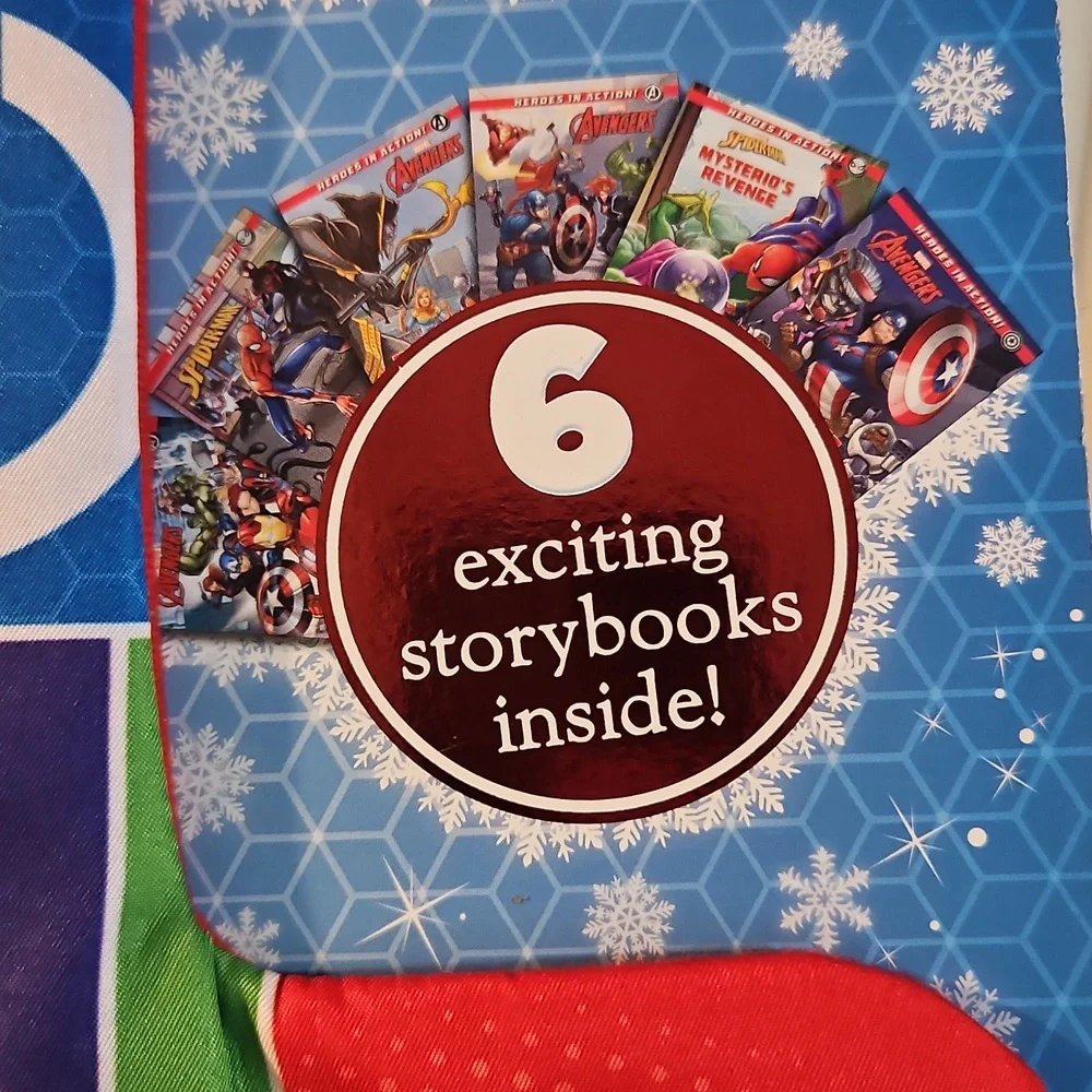 MARVEL MY STORYBOOK STOCKING: NEW WITH TAGS